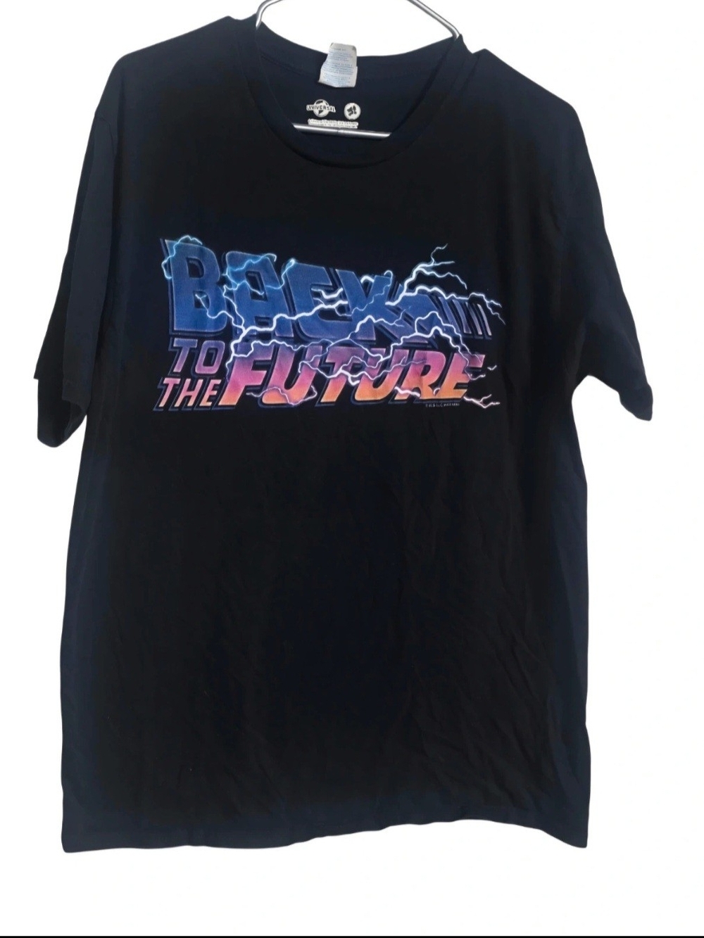 Back to the Future Graphic T-Shirt Universal Studios size L